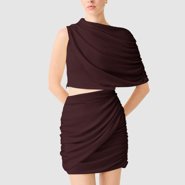 Simone Cape Mini Dress