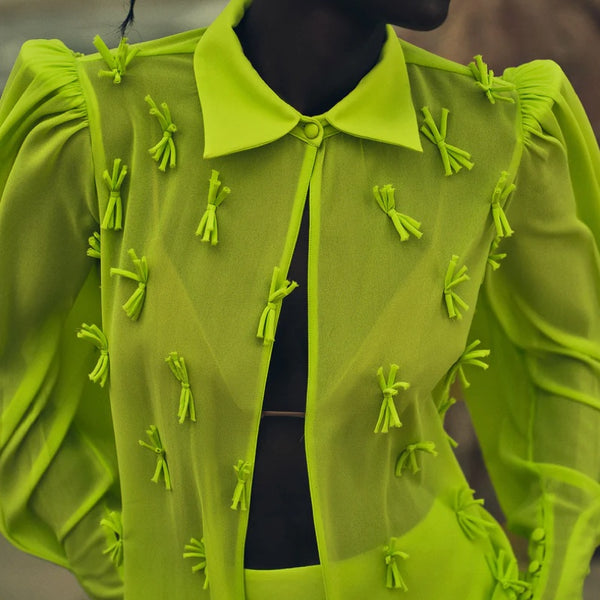 Boreal Shirt & Mini Skirt Set