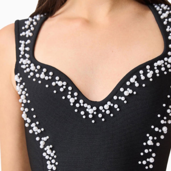 Natasia Pearl Mini Dress
