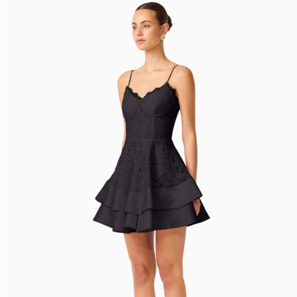 Fiorina Sleeveless Tiered Mini Dress