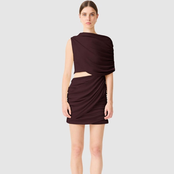Simone Cape Mini Dress