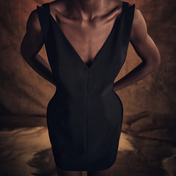 Vestido Anca (Black Mini Dress)