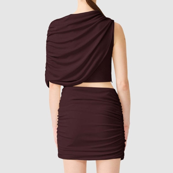 Simone Cape Mini Dress