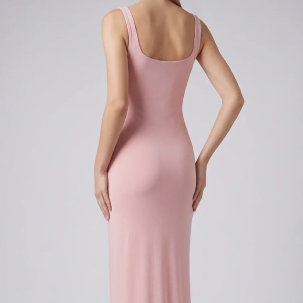 Tropica Pink Maxi Dress