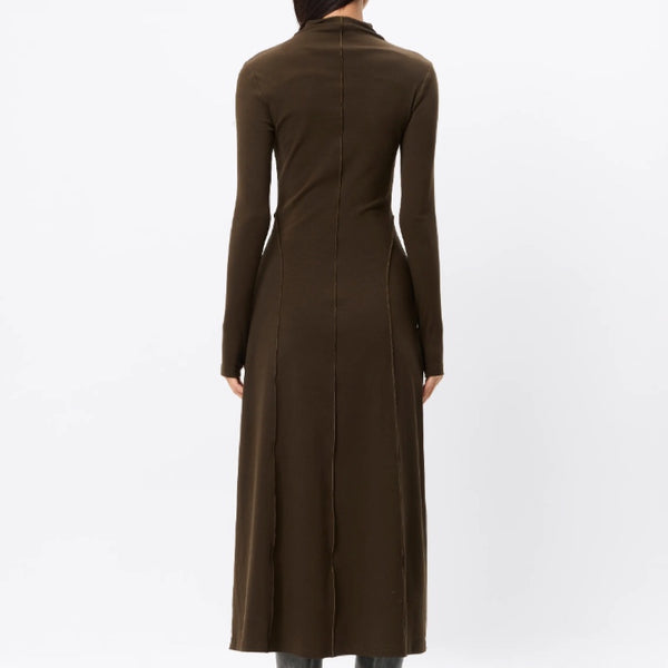 Amal Midi Dress (Olive Green)