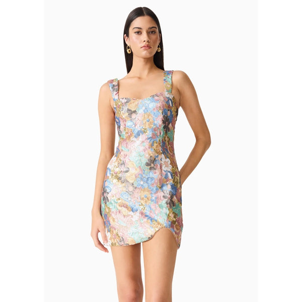 Athea Sequin Mini in Floral - XS - S - M