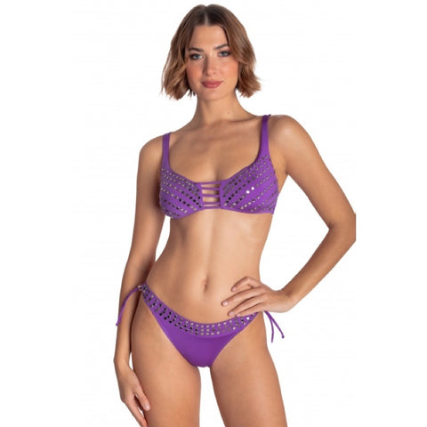 Bikini Brassiere with Mirror Crystals PE024M (B)