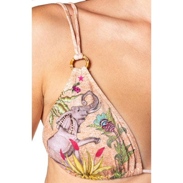 Triangle Bikini Safari Print PF100FS