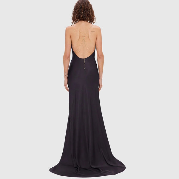 Ariana Open Back Gown - 10