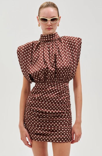 Antares Dress Brown Ecru - XS(B)