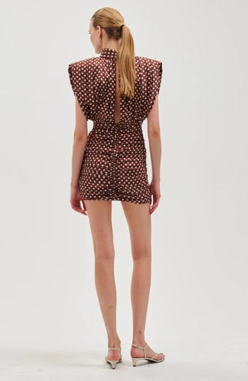 Antares Dress Brown Ecru - XS(B)