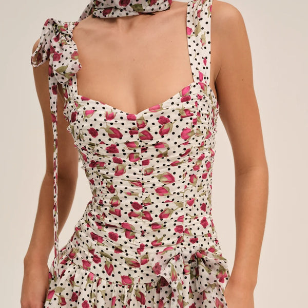 Betty Bud Mini Dress - XS - S