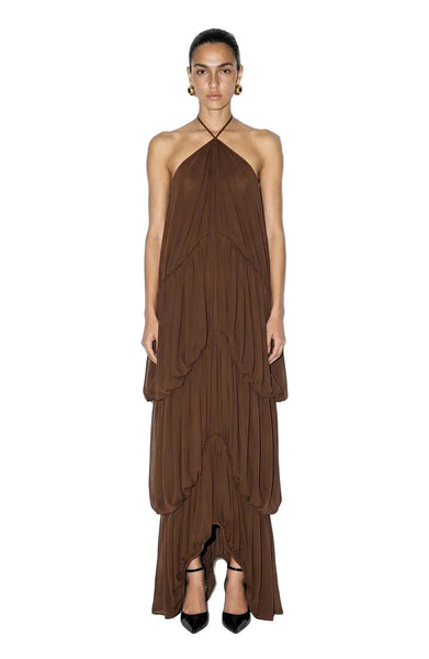 Bia Dress Tobacco - XS