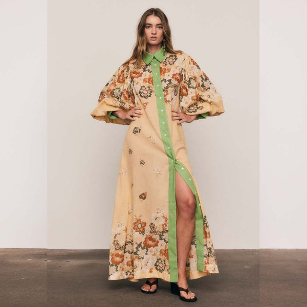 Blair Billow Sleeve Shirt Dress