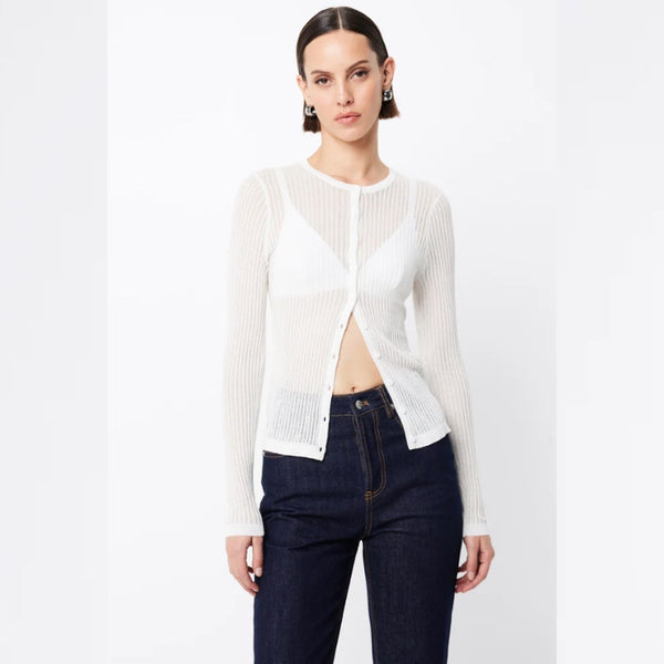 Bristol Cardigan White - 6