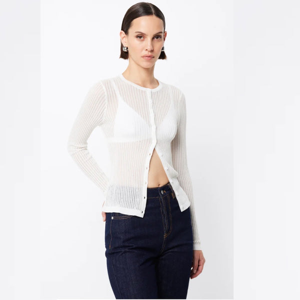 Bristol Cardigan White - 6
