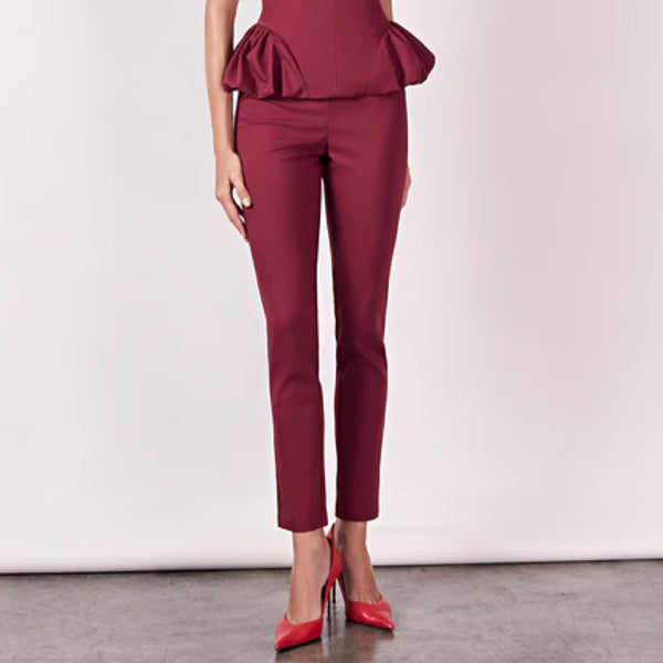 Blusa Peplum Caule + Calca Caule Set