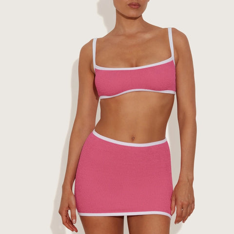 Swim Skirt Bikini Bottom Candy Pink