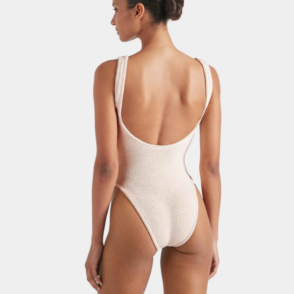 Celine Swim - M Crinkle Blush
