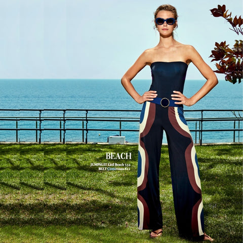 Lied Beach 532 Jumpsuit With Belt - 38