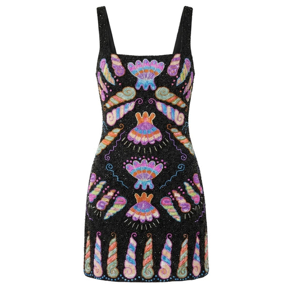 Dream Shell Dress Black