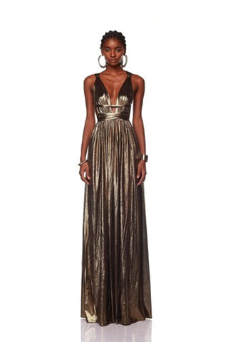 Goddess Gold Gown - S(B)