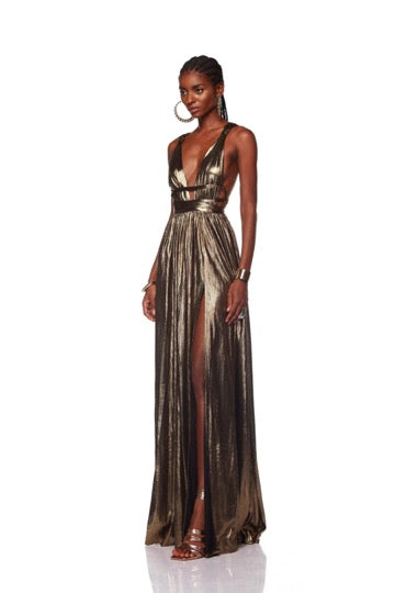 Goddess Gold Gown - S(B)