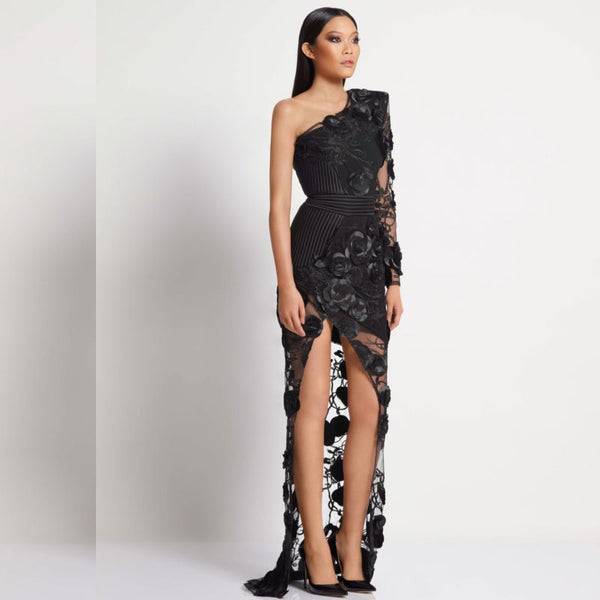I Found Love Gown in Black - 8(B)