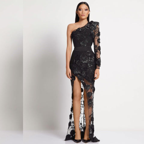 I Found Love Gown in Black - 8(B)