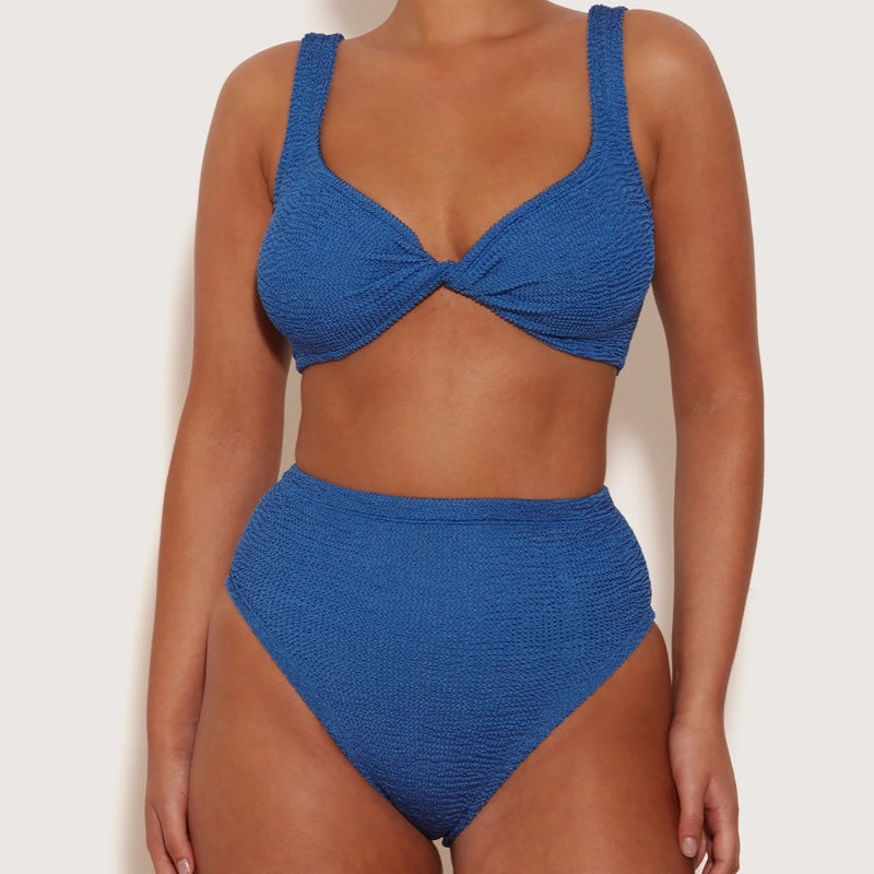 Jamie Bikini Metallic Denim