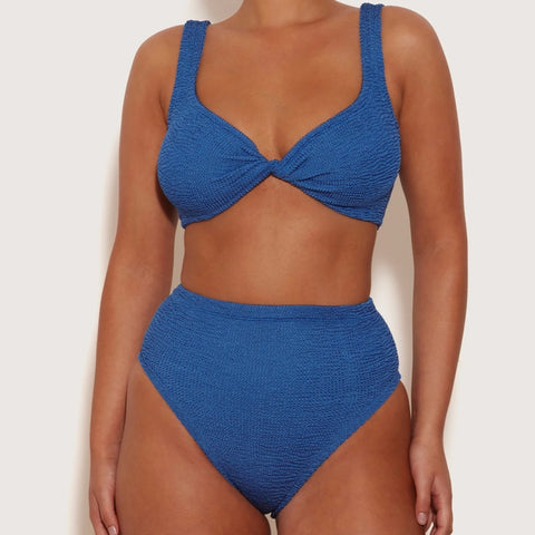 Jamie Bikini Metallic Denim