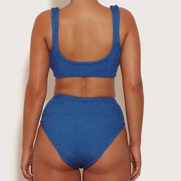 Jamie Bikini Metallic Denim