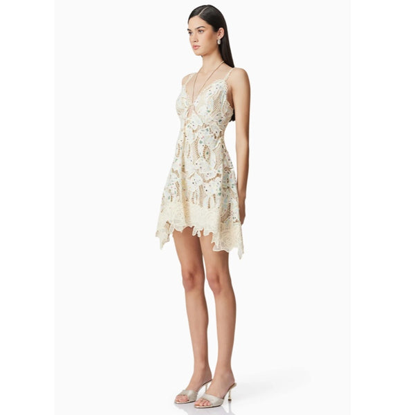 Kyla Mini Halter Dress - XS - S