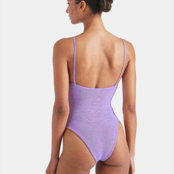Pamela Swim - M Crinkle Lilac