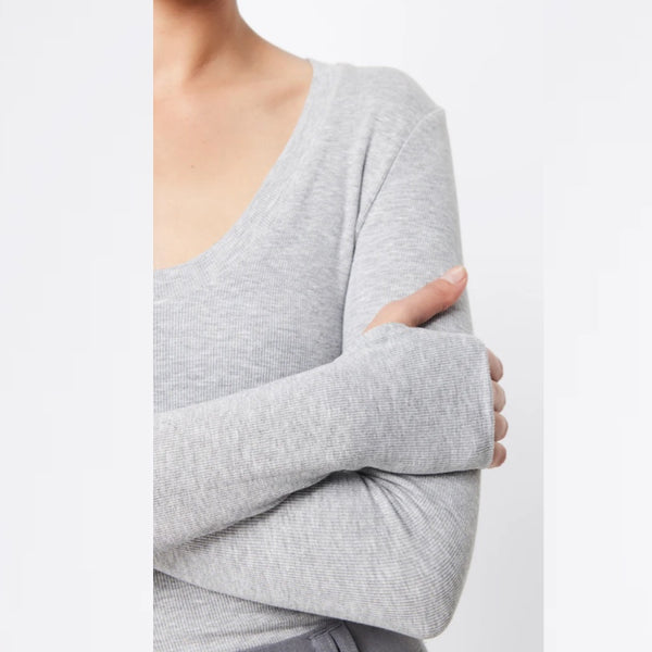 Lincoln Top Grey Marle - 8