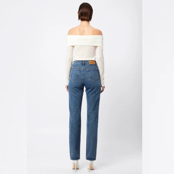 Maine Off Shoulder Merino White - 6 - 8