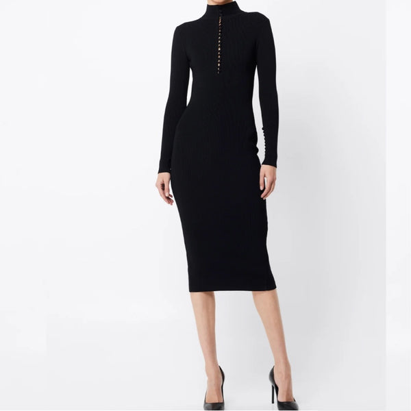 Mayfair Long Sleeve Midi Dress - 6 - 8
