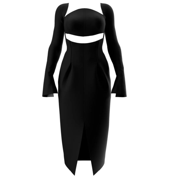 Nita Midi Dress - S