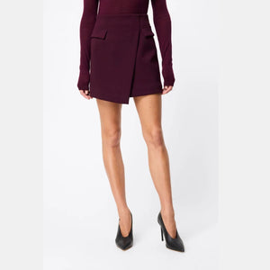On My Way Mini Skirt - Cherry Lacquer - 6 - 8