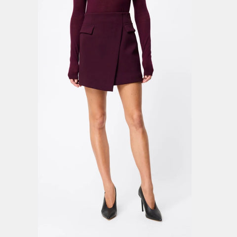 On My Way Mini Skirt - Cherry Lacquer - 6 - 8
