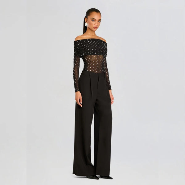 Oriana Mesh Top