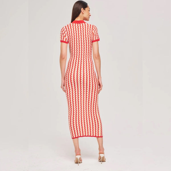 Quinlan Knit Dress Cherry Multi