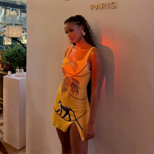 St. Barts Dress Yellow
