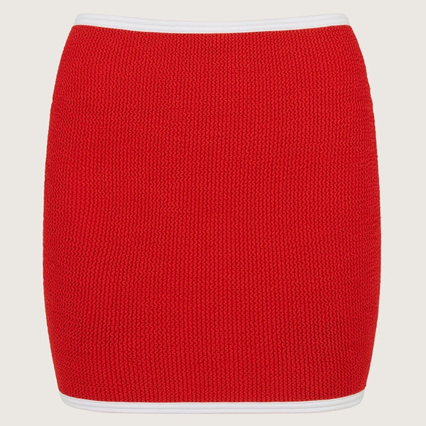Swim Skirt Bikini Bottom Red