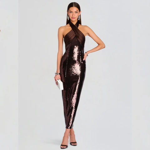 Tamra Sequin Dress