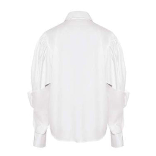 Shirt With Asymmetrical Sleeves - 40