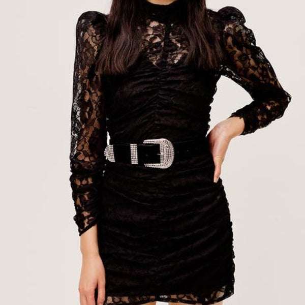 Aiden Mini Dress Black