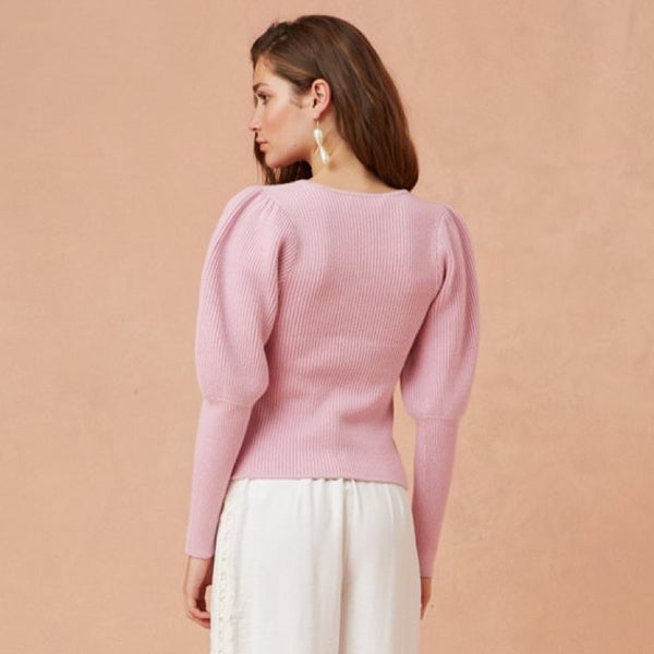 Cheerful Knit Top