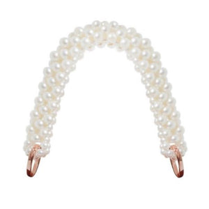 Large Beaded Handle with Rose Gold Ring