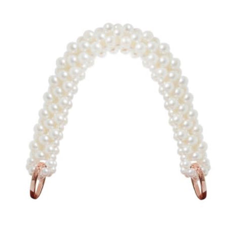Large Beaded Handle with Rose Gold Ring
